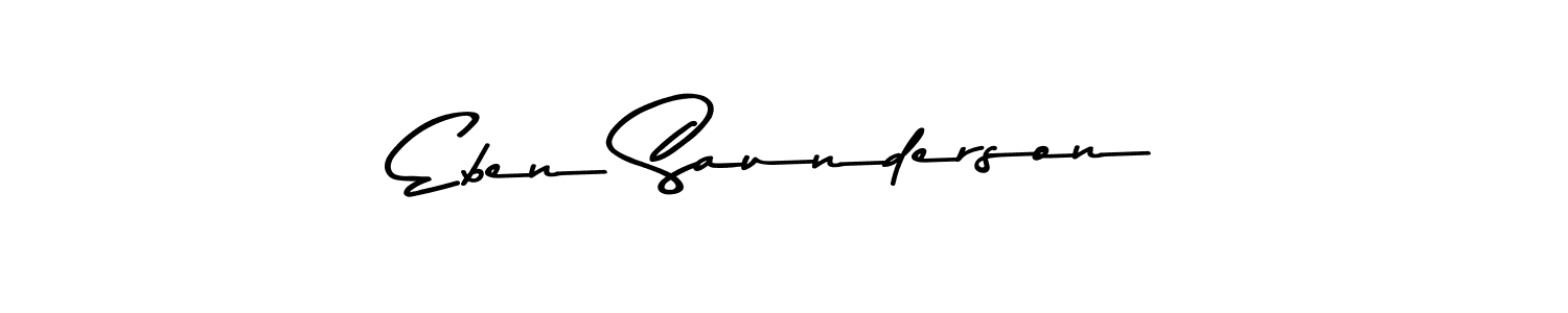 Make a short Eben Saunderson signature style. Manage your documents anywhere anytime using Asem Kandis PERSONAL USE. Create and add eSignatures, submit forms, share and send files easily. Eben Saunderson signature style 9 images and pictures png