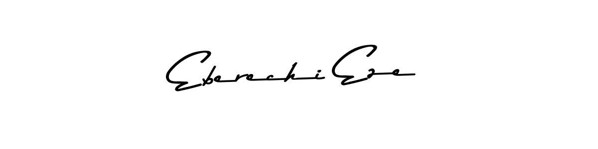 Design your own signature with our free online signature maker. With this signature software, you can create a handwritten (Asem Kandis PERSONAL USE) signature for name Eberechi Eze. Eberechi Eze signature style 9 images and pictures png