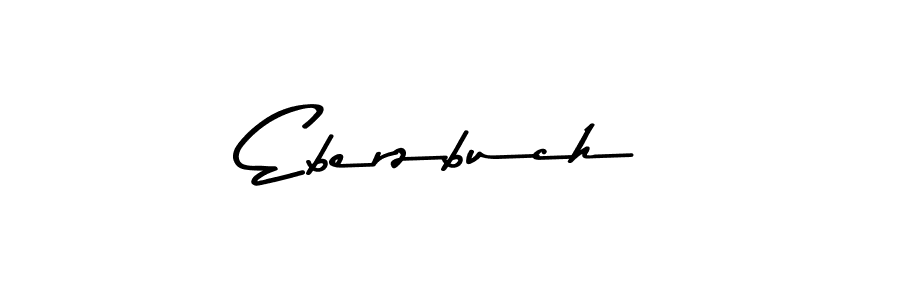Use a signature maker to create a handwritten signature online. With this signature software, you can design (Asem Kandis PERSONAL USE) your own signature for name Eberzbuch. Eberzbuch signature style 9 images and pictures png