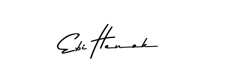 This is the best signature style for the Ebi Henok name. Also you like these signature font (Asem Kandis PERSONAL USE). Mix name signature. Ebi Henok signature style 9 images and pictures png