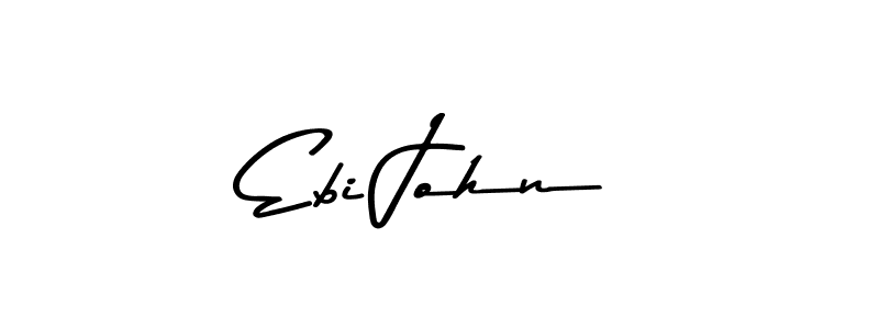 if you are searching for the best signature style for your name Ebi John. so please give up your signature search. here we have designed multiple signature styles  using Asem Kandis PERSONAL USE. Ebi John signature style 9 images and pictures png
