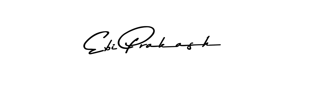 Use a signature maker to create a handwritten signature online. With this signature software, you can design (Asem Kandis PERSONAL USE) your own signature for name Ebi Prakash. Ebi Prakash signature style 9 images and pictures png