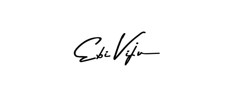 Use a signature maker to create a handwritten signature online. With this signature software, you can design (Asem Kandis PERSONAL USE) your own signature for name Ebi Viju. Ebi Viju signature style 9 images and pictures png