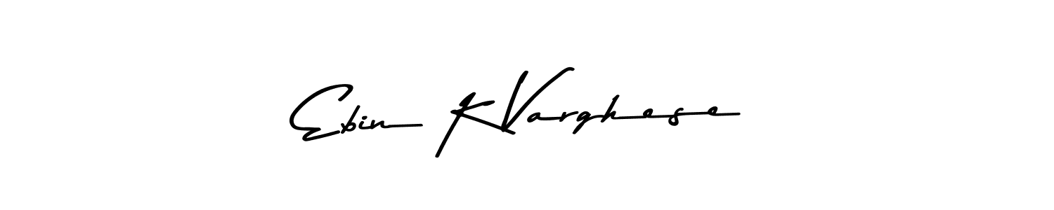 Here are the top 10 professional signature styles for the name Ebin K Varghese. These are the best autograph styles you can use for your name. Ebin K Varghese signature style 9 images and pictures png