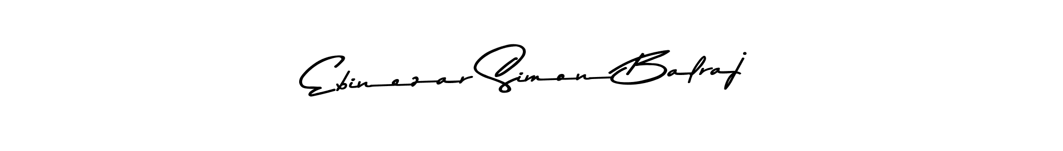 The best way (Asem Kandis PERSONAL USE) to make a short signature is to pick only two or three words in your name. The name Ebinezar Simon Balraj include a total of six letters. For converting this name. Ebinezar Simon Balraj signature style 9 images and pictures png