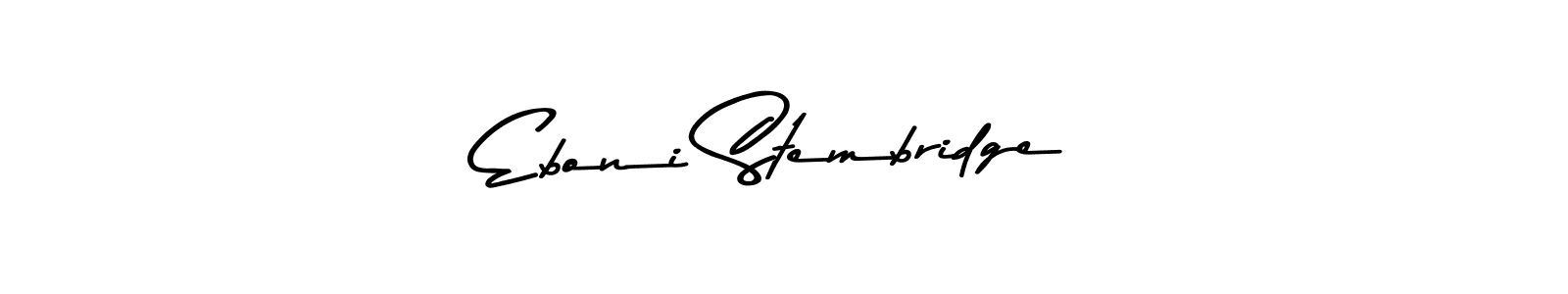 Once you've used our free online signature maker to create your best signature Asem Kandis PERSONAL USE style, it's time to enjoy all of the benefits that Eboni Stembridge name signing documents. Eboni Stembridge signature style 9 images and pictures png