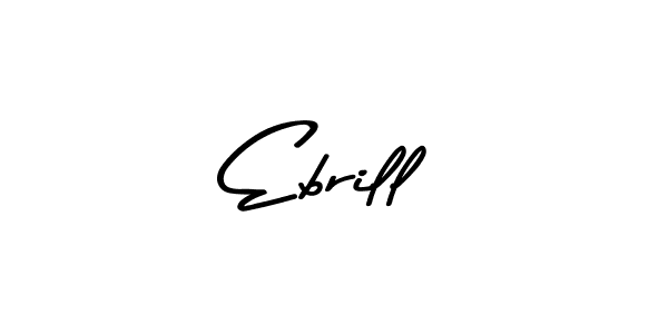 How to make Ebrill signature? Asem Kandis PERSONAL USE is a professional autograph style. Create handwritten signature for Ebrill name. Ebrill signature style 9 images and pictures png