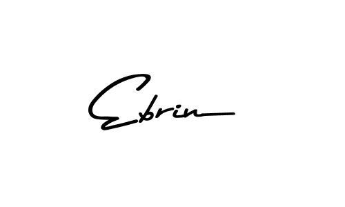 Here are the top 10 professional signature styles for the name Ebrin. These are the best autograph styles you can use for your name. Ebrin signature style 9 images and pictures png