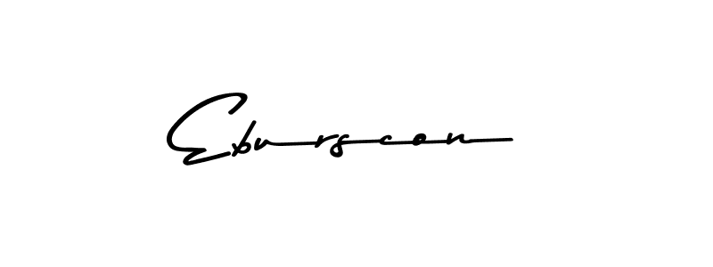 It looks lik you need a new signature style for name Eburscon. Design unique handwritten (Asem Kandis PERSONAL USE) signature with our free signature maker in just a few clicks. Eburscon signature style 9 images and pictures png