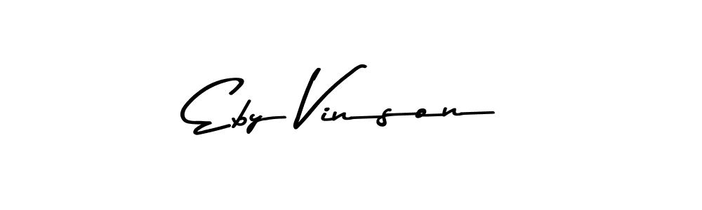 Here are the top 10 professional signature styles for the name Eby Vinson. These are the best autograph styles you can use for your name. Eby Vinson signature style 9 images and pictures png