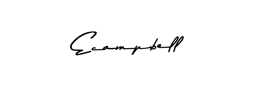 Asem Kandis PERSONAL USE is a professional signature style that is perfect for those who want to add a touch of class to their signature. It is also a great choice for those who want to make their signature more unique. Get Ecampbell name to fancy signature for free. Ecampbell signature style 9 images and pictures png