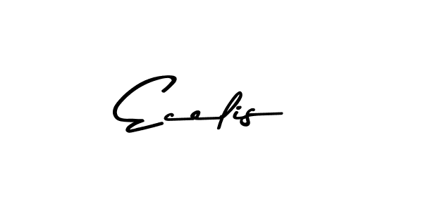 How to make Ecelis signature? Asem Kandis PERSONAL USE is a professional autograph style. Create handwritten signature for Ecelis name. Ecelis signature style 9 images and pictures png