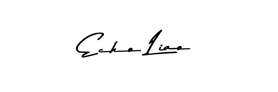 Make a beautiful signature design for name Echo Liao. Use this online signature maker to create a handwritten signature for free. Echo Liao signature style 9 images and pictures png