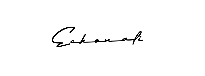 How to make Echonali signature? Asem Kandis PERSONAL USE is a professional autograph style. Create handwritten signature for Echonali name. Echonali signature style 9 images and pictures png