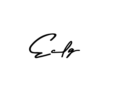 Create a beautiful signature design for name Eclg. With this signature (Asem Kandis PERSONAL USE) fonts, you can make a handwritten signature for free. Eclg signature style 9 images and pictures png
