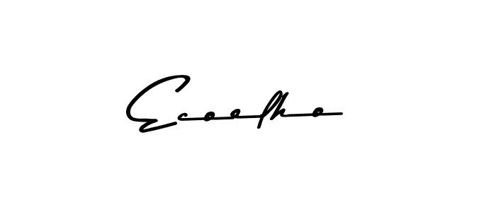 Make a beautiful signature design for name Ecoelho. Use this online signature maker to create a handwritten signature for free. Ecoelho signature style 9 images and pictures png