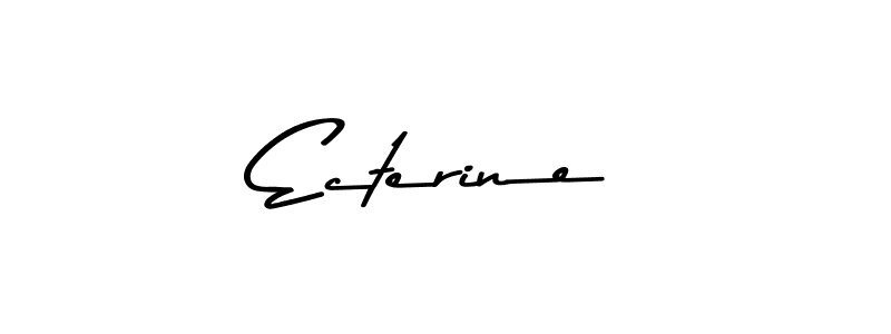 Also we have Ecterine name is the best signature style. Create professional handwritten signature collection using Asem Kandis PERSONAL USE autograph style. Ecterine signature style 9 images and pictures png