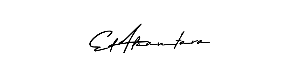How to make Ed Alcantara signature? Asem Kandis PERSONAL USE is a professional autograph style. Create handwritten signature for Ed Alcantara name. Ed Alcantara signature style 9 images and pictures png
