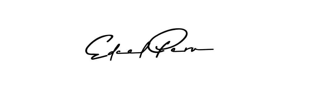 How to Draw Edcel Peru signature style? Asem Kandis PERSONAL USE is a latest design signature styles for name Edcel Peru. Edcel Peru signature style 9 images and pictures png