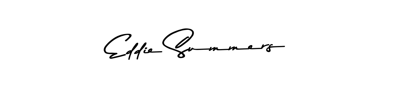 How to make Eddie Summers name signature. Use Asem Kandis PERSONAL USE style for creating short signs online. This is the latest handwritten sign. Eddie Summers signature style 9 images and pictures png