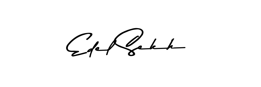 Also we have Edel Sekh name is the best signature style. Create professional handwritten signature collection using Asem Kandis PERSONAL USE autograph style. Edel Sekh signature style 9 images and pictures png