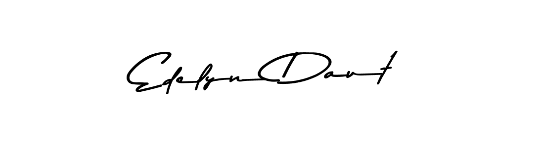 Design your own signature with our free online signature maker. With this signature software, you can create a handwritten (Asem Kandis PERSONAL USE) signature for name Edelyn Daut. Edelyn Daut signature style 9 images and pictures png