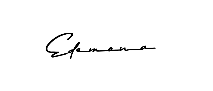 Edemona stylish signature style. Best Handwritten Sign (Asem Kandis PERSONAL USE) for my name. Handwritten Signature Collection Ideas for my name Edemona. Edemona signature style 9 images and pictures png
