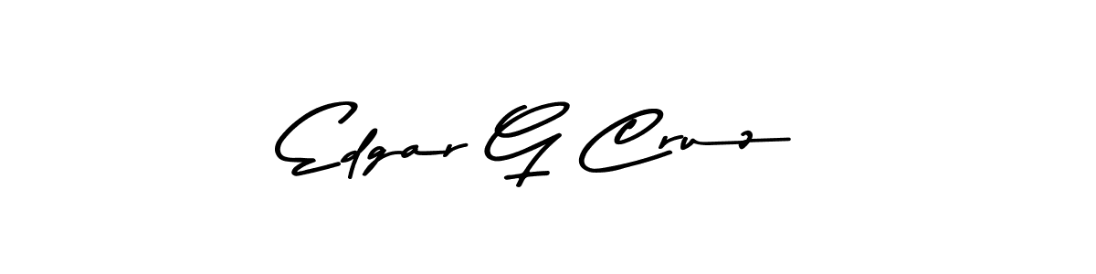 You should practise on your own different ways (Asem Kandis PERSONAL USE) to write your name (Edgar G Cruz) in signature. don't let someone else do it for you. Edgar G Cruz signature style 9 images and pictures png