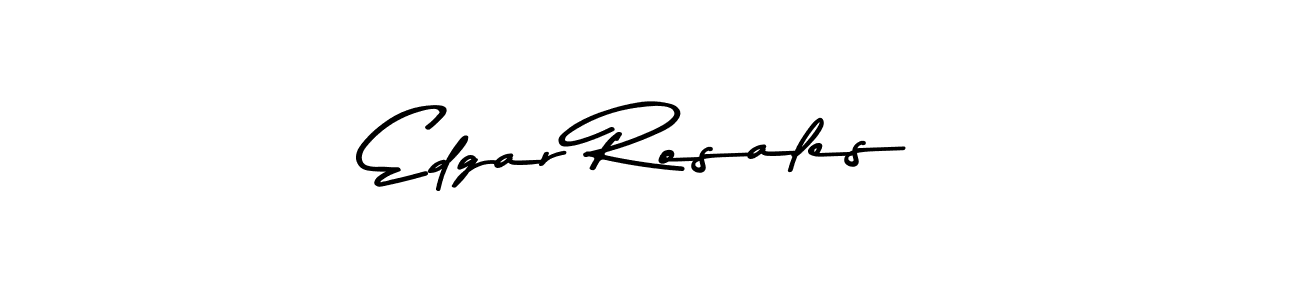 Design your own signature with our free online signature maker. With this signature software, you can create a handwritten (Asem Kandis PERSONAL USE) signature for name Edgar Rosales. Edgar Rosales signature style 9 images and pictures png