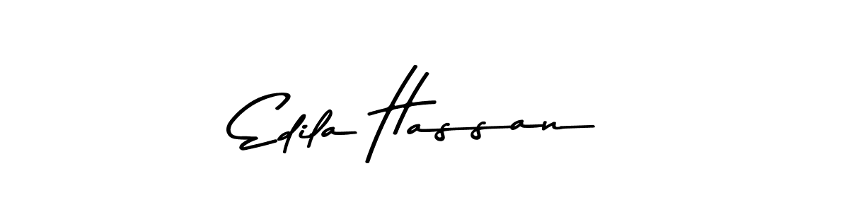 How to Draw Edila Hassan signature style? Asem Kandis PERSONAL USE is a latest design signature styles for name Edila Hassan. Edila Hassan signature style 9 images and pictures png