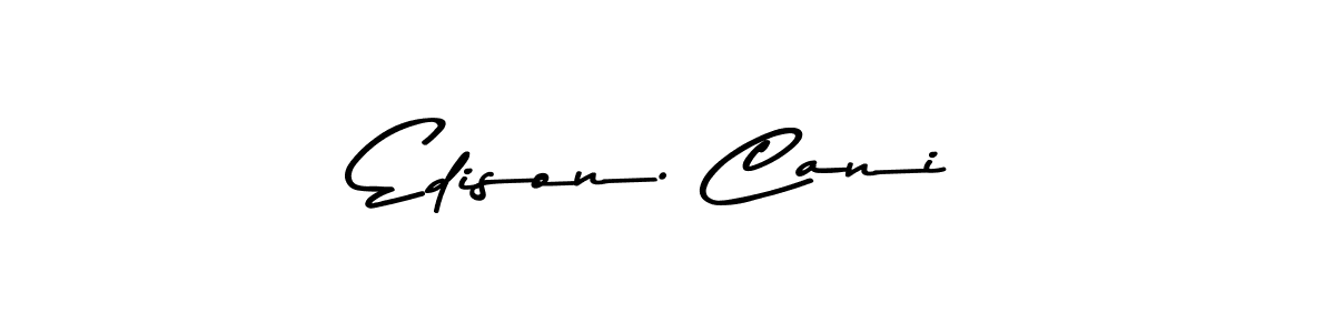 Here are the top 10 professional signature styles for the name Edison. Cani. These are the best autograph styles you can use for your name. Edison. Cani signature style 9 images and pictures png