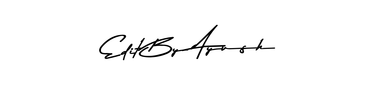 This is the best signature style for the Edit By Ayush name. Also you like these signature font (Asem Kandis PERSONAL USE). Mix name signature. Edit By Ayush signature style 9 images and pictures png