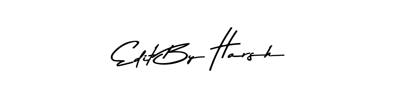 Also You can easily find your signature by using the search form. We will create Edit By Harsh name handwritten signature images for you free of cost using Asem Kandis PERSONAL USE sign style. Edit By Harsh signature style 9 images and pictures png