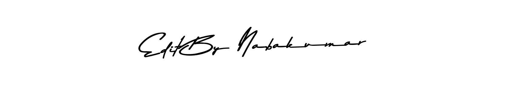 Also we have Edit By Nabakumar name is the best signature style. Create professional handwritten signature collection using Asem Kandis PERSONAL USE autograph style. Edit By Nabakumar signature style 9 images and pictures png