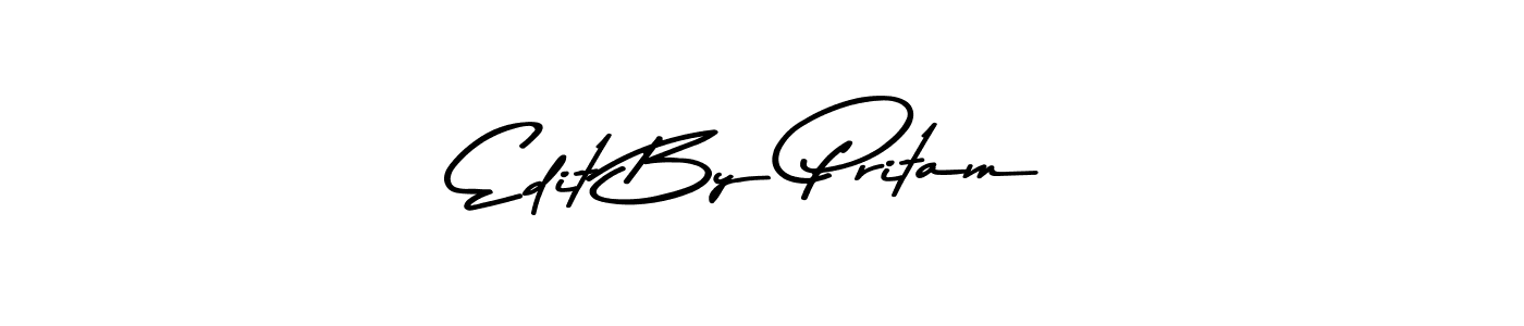 Similarly Asem Kandis PERSONAL USE is the best handwritten signature design. Signature creator online .You can use it as an online autograph creator for name Edit By Pritam. Edit By Pritam signature style 9 images and pictures png