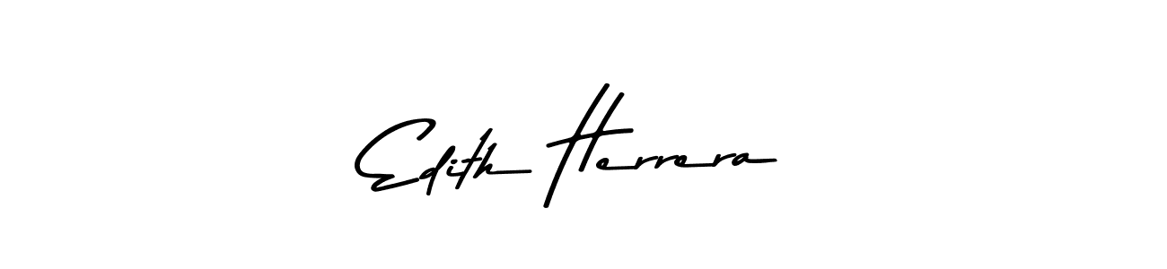 Create a beautiful signature design for name Edith Herrera. With this signature (Asem Kandis PERSONAL USE) fonts, you can make a handwritten signature for free. Edith Herrera signature style 9 images and pictures png