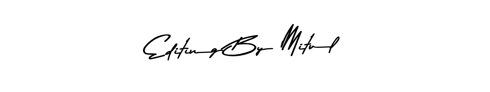 Similarly Asem Kandis PERSONAL USE is the best handwritten signature design. Signature creator online .You can use it as an online autograph creator for name Editing By Mitul. Editing By Mitul signature style 9 images and pictures png