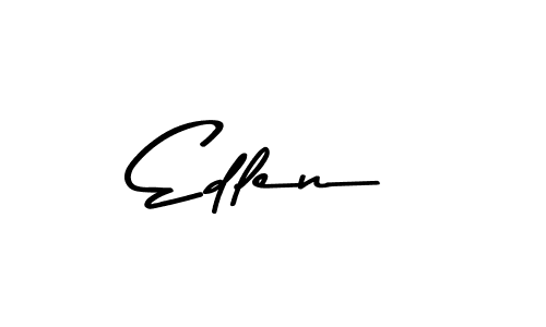 Also we have Edlen name is the best signature style. Create professional handwritten signature collection using Asem Kandis PERSONAL USE autograph style. Edlen signature style 9 images and pictures png