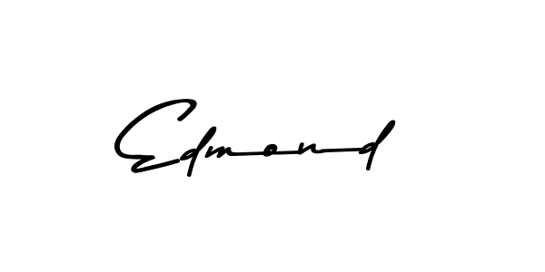 How to make Edmond name signature. Use Asem Kandis PERSONAL USE style for creating short signs online. This is the latest handwritten sign. Edmond signature style 9 images and pictures png