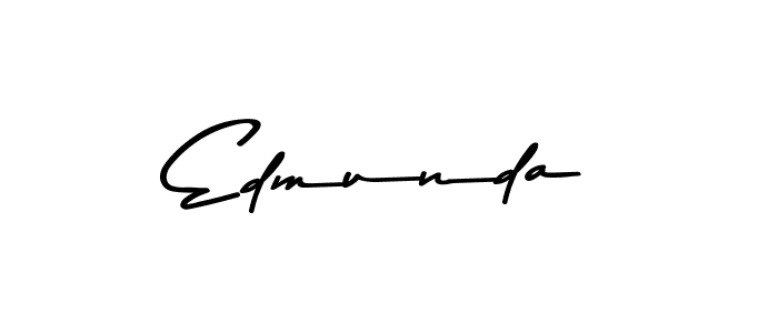 How to make Edmunda signature? Asem Kandis PERSONAL USE is a professional autograph style. Create handwritten signature for Edmunda name. Edmunda signature style 9 images and pictures png