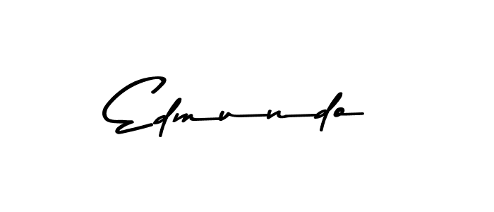 Create a beautiful signature design for name Edmundo. With this signature (Asem Kandis PERSONAL USE) fonts, you can make a handwritten signature for free. Edmundo signature style 9 images and pictures png