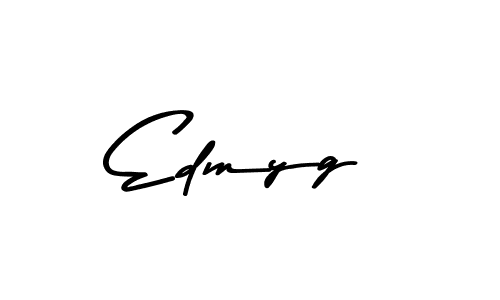 Edmyg stylish signature style. Best Handwritten Sign (Asem Kandis PERSONAL USE) for my name. Handwritten Signature Collection Ideas for my name Edmyg. Edmyg signature style 9 images and pictures png