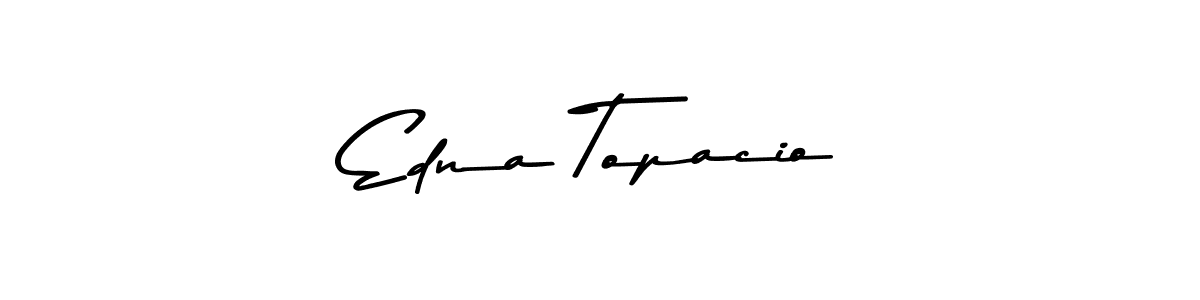 You should practise on your own different ways (Asem Kandis PERSONAL USE) to write your name (Edna Topacio) in signature. don't let someone else do it for you. Edna Topacio signature style 9 images and pictures png
