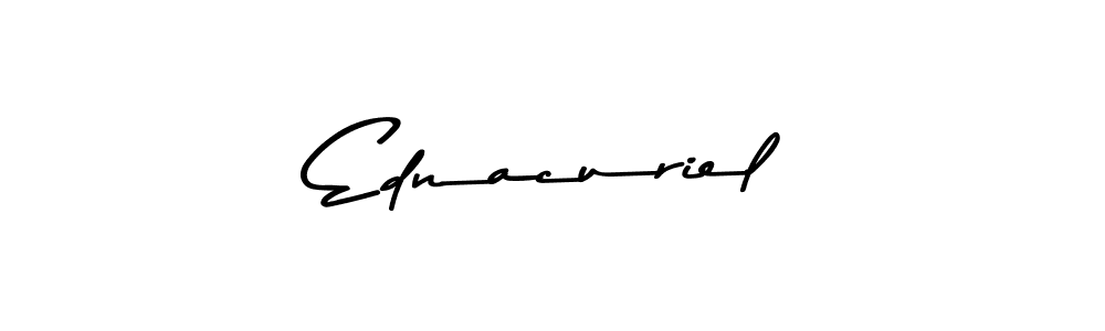 How to make Ednacuriel signature? Asem Kandis PERSONAL USE is a professional autograph style. Create handwritten signature for Ednacuriel name. Ednacuriel signature style 9 images and pictures png