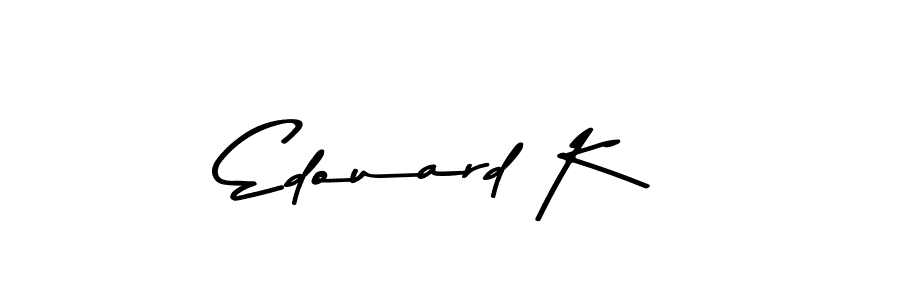 Similarly Asem Kandis PERSONAL USE is the best handwritten signature design. Signature creator online .You can use it as an online autograph creator for name Edouard K. Edouard K signature style 9 images and pictures png