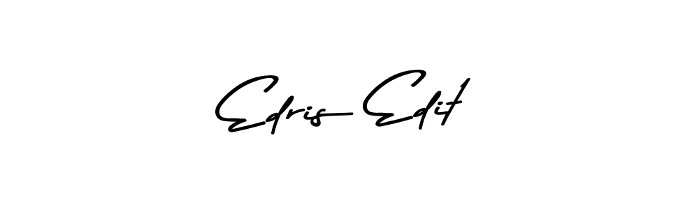 How to make Edris Edit signature? Asem Kandis PERSONAL USE is a professional autograph style. Create handwritten signature for Edris Edit name. Edris Edit signature style 9 images and pictures png