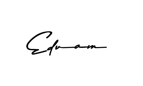 The best way (Asem Kandis PERSONAL USE) to make a short signature is to pick only two or three words in your name. The name Eduam include a total of six letters. For converting this name. Eduam signature style 9 images and pictures png