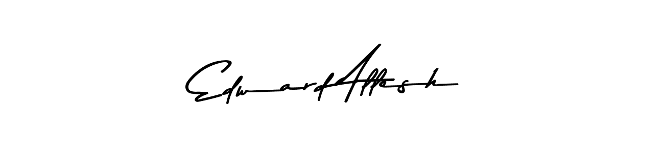 This is the best signature style for the Edward Allesh name. Also you like these signature font (Asem Kandis PERSONAL USE). Mix name signature. Edward Allesh signature style 9 images and pictures png