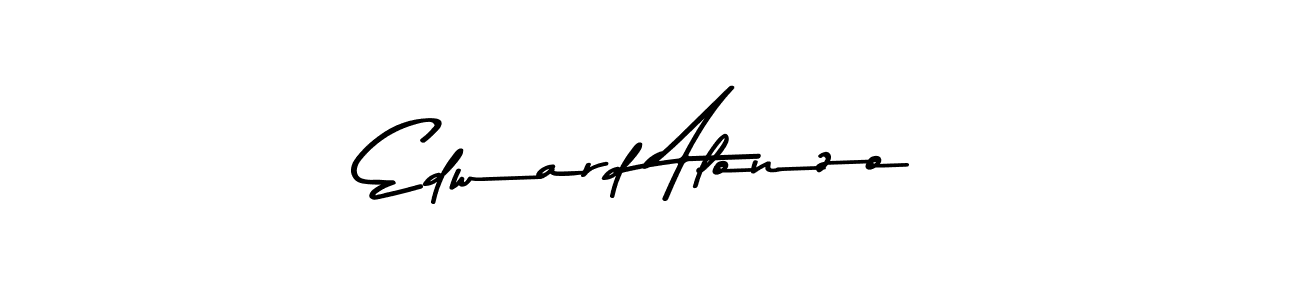 You should practise on your own different ways (Asem Kandis PERSONAL USE) to write your name (Edward Alonzo) in signature. don't let someone else do it for you. Edward Alonzo signature style 9 images and pictures png