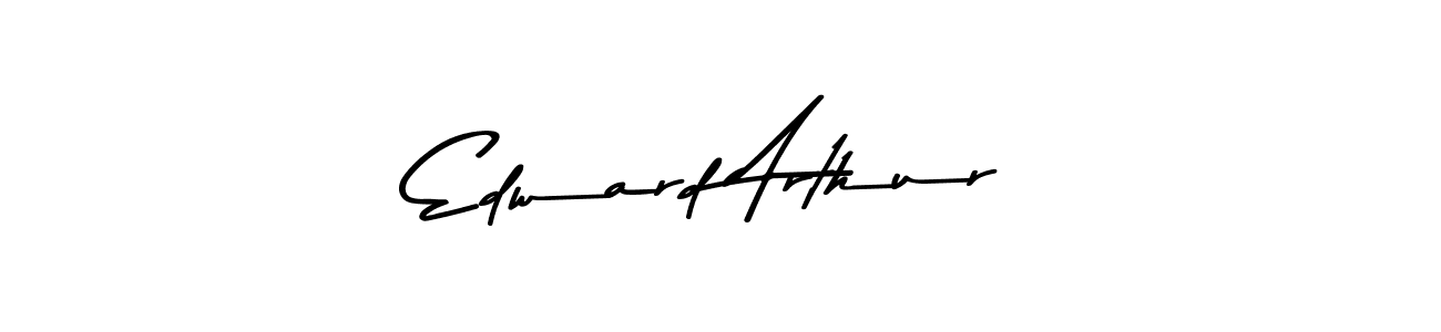 Design your own signature with our free online signature maker. With this signature software, you can create a handwritten (Asem Kandis PERSONAL USE) signature for name Edward Arthur. Edward Arthur signature style 9 images and pictures png